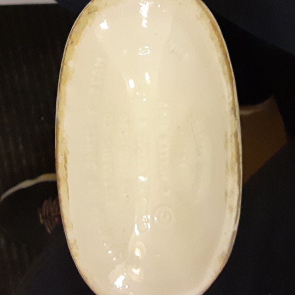 Jim Bean Distillery Regal China Yellow Roses Grn Vintage Whiskey Decanter 12" - Picture 12 of 14